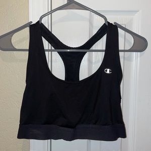 Large Black Champion Sports Bra